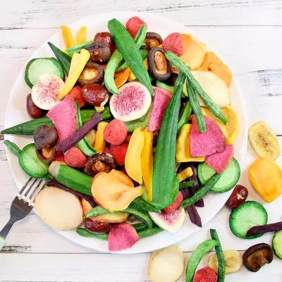 Mixed fruit and vegetable chips