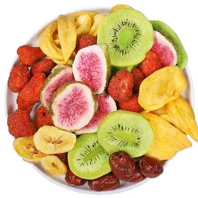 Mixed dried fruit chips
